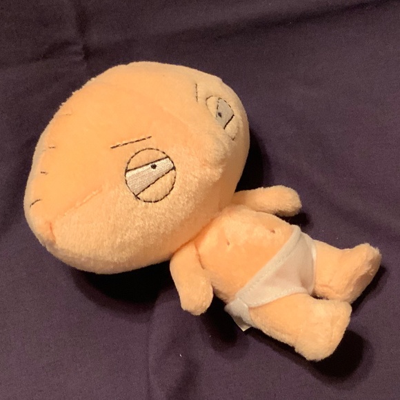 Kellytoy 2005 Family Guy “Stewie” In Diaper Beanie Plush Toy - Picture 2 of 11